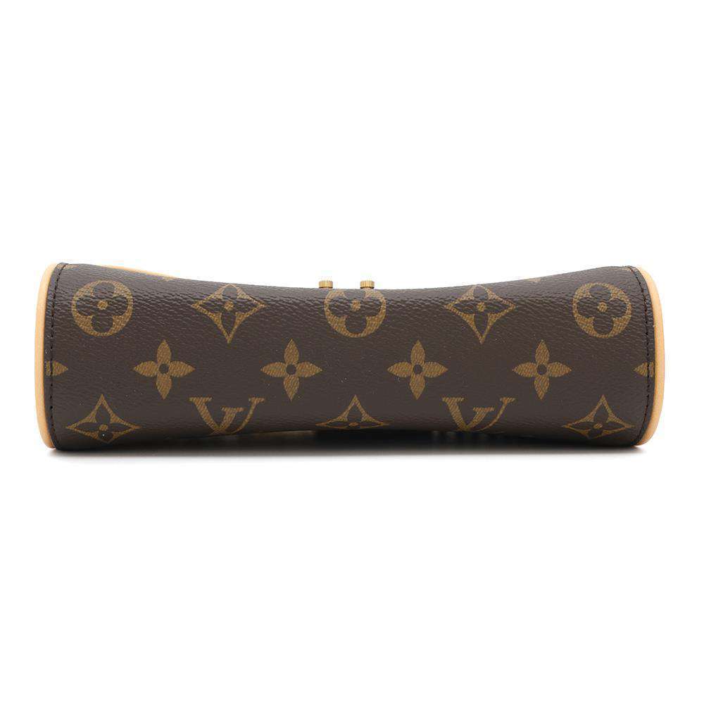Louis Vuitton Chain Shoulder Bag Monogram Canvas Pochette Camille Brown - Picture 3 of 11